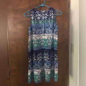 Loft Small Petite Lightweight Paisley Sundress